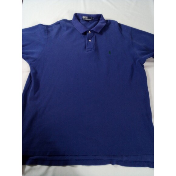 Men's Polo By Ralph‎ Lauren Short Sleeve Polo Shirt Size XL Purplish Blue... - Picture 1 of 9